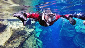 Drysuit Snorkeling in Silfra